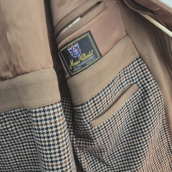 Mario Valente Men's Italian Made Wool & Cashmere Coat Sz 42 - Picture 15 of 15